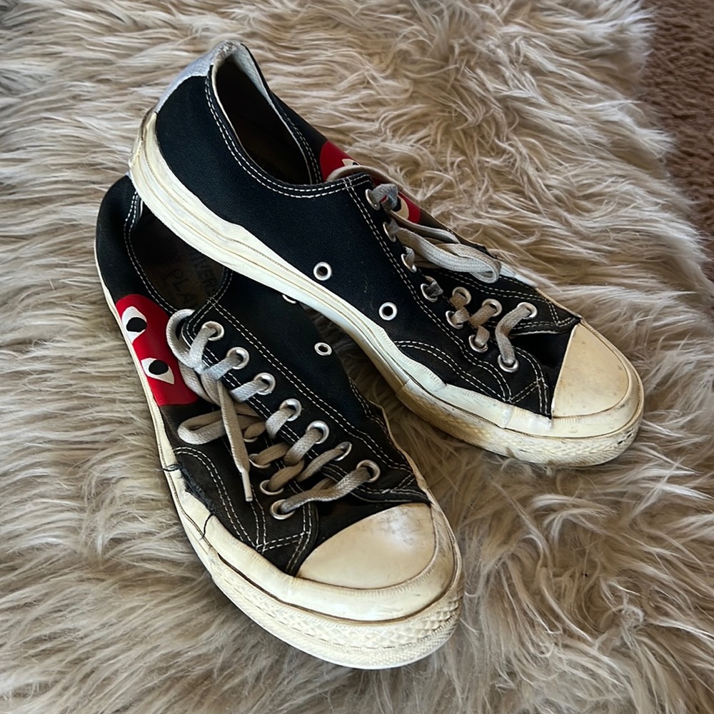Comme de garçon converse play